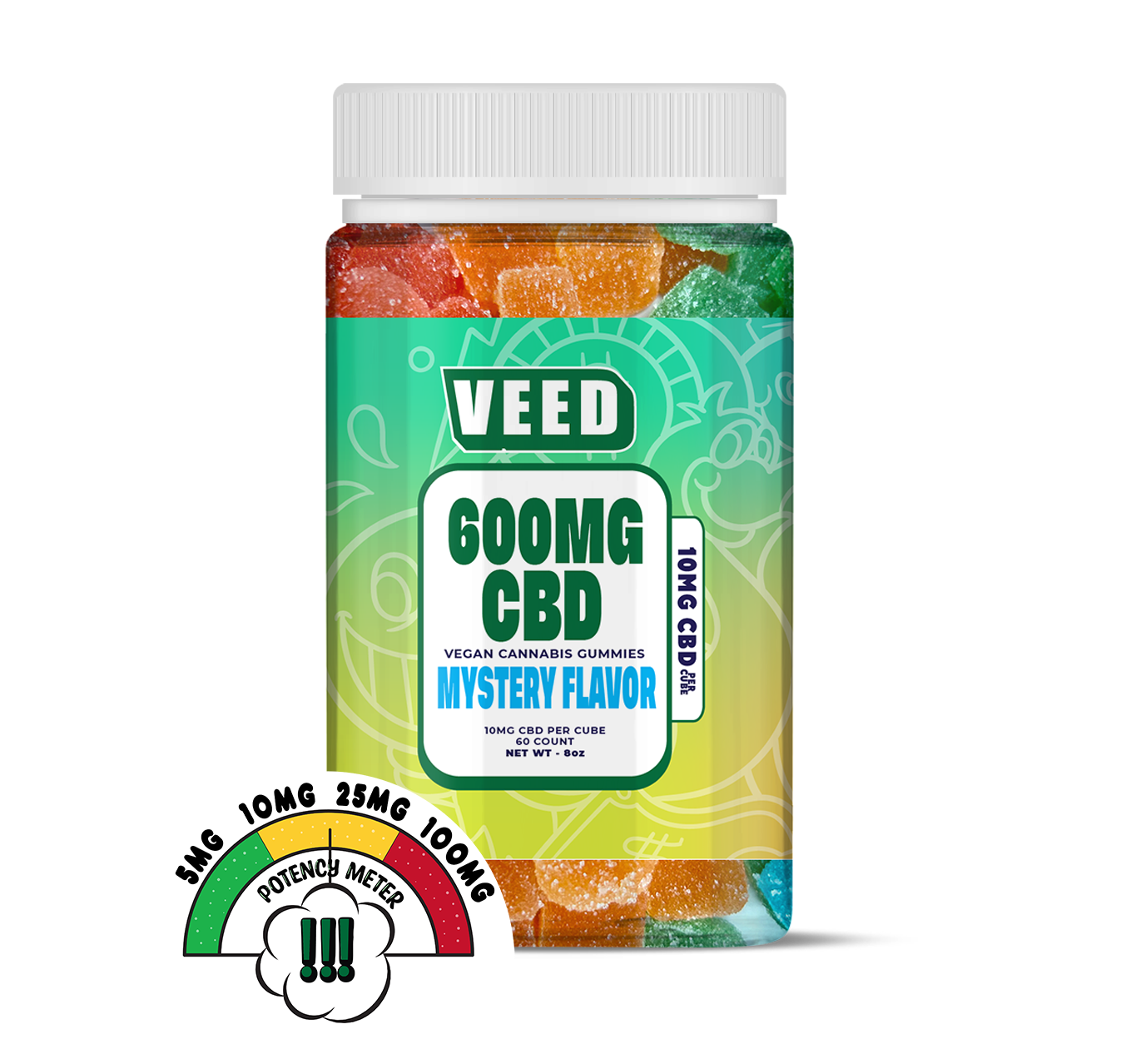 10mg CBD Isolate Gummies – VEED Labs