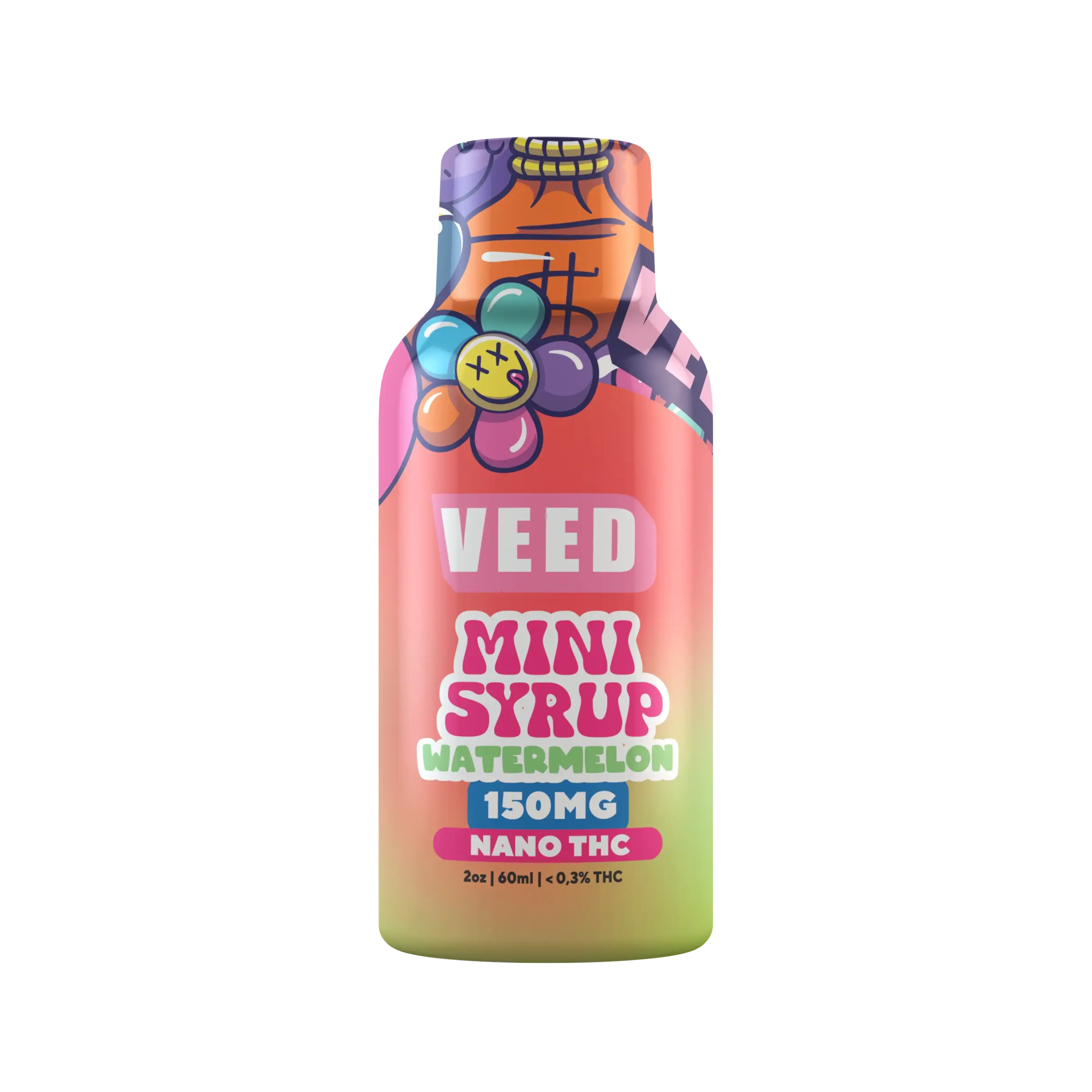 150mg TSA Compliant THC Beverage Enhancer, Travel Friendly Nano Lean