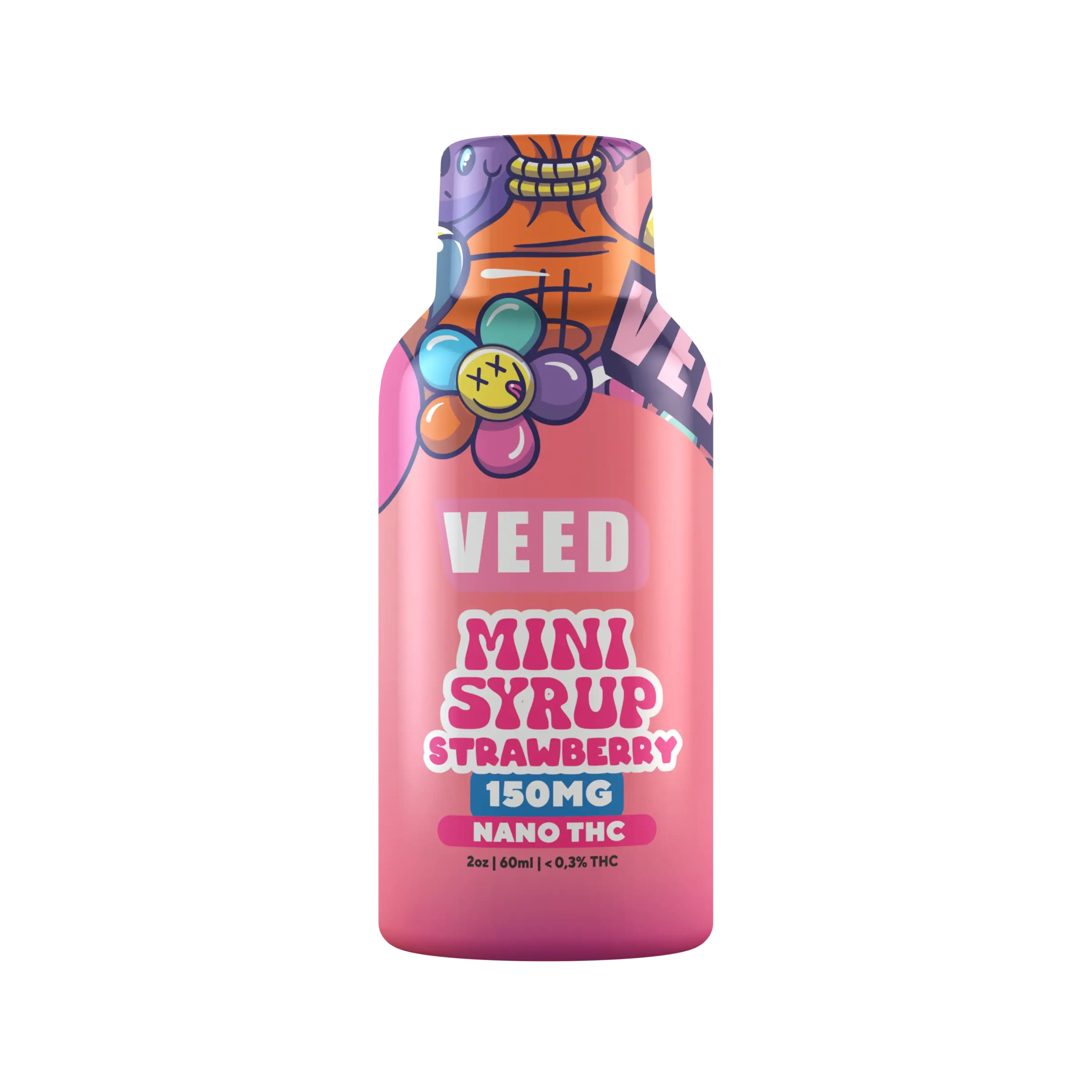 150mg TSA Compliant THC Beverage Enhancer, Travel Friendly Nano Lean