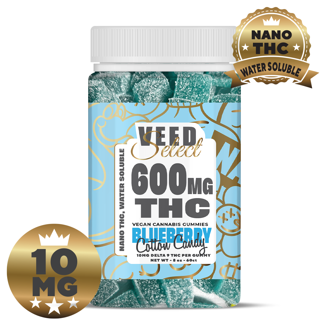 10mg Nano THC Gummies | Rapid Onset Sativa Edibles | Share Size