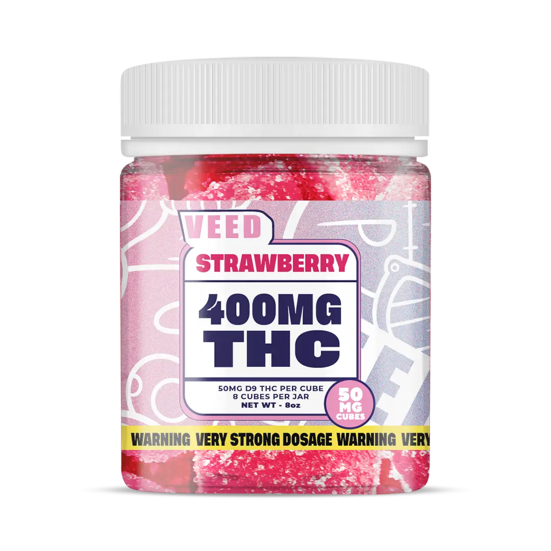 Maximum Strength 50mg THC Gummies