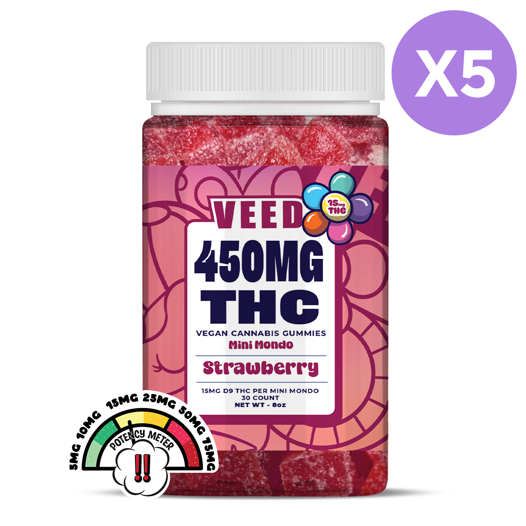 15mg THC Mini Mondo's Gummies