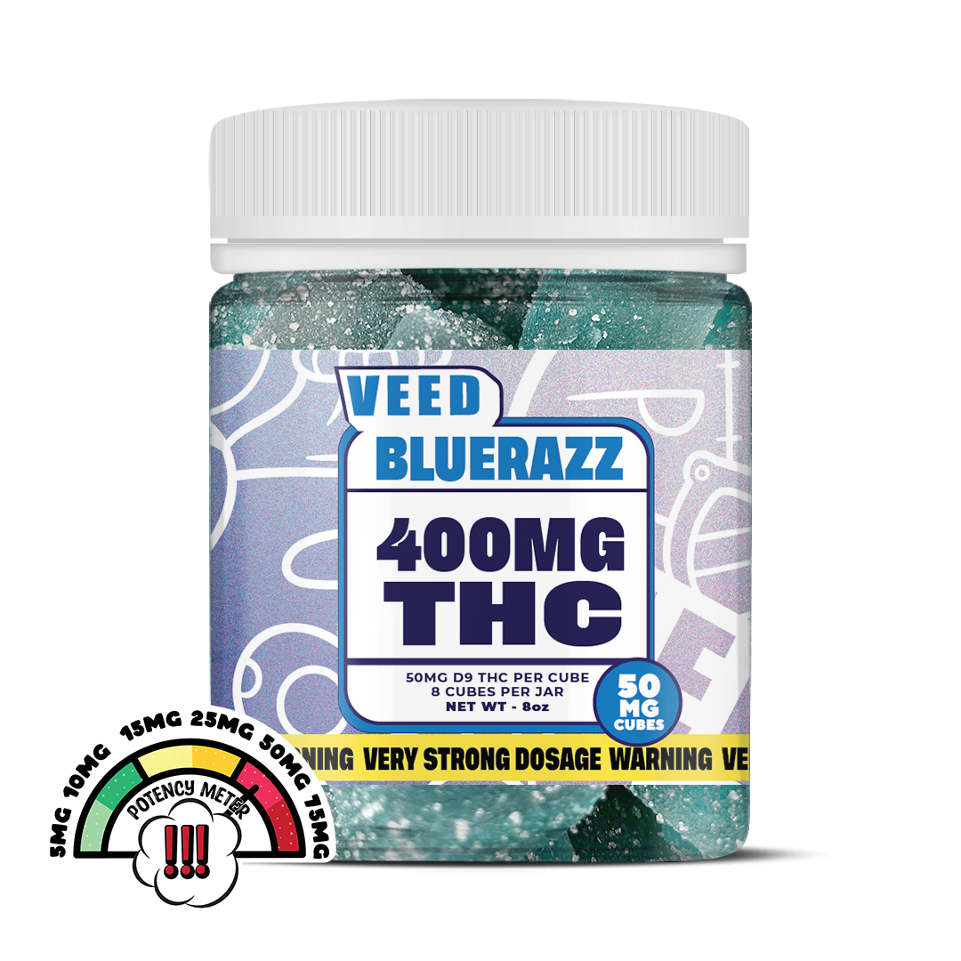 Maximum Strength 50mg THC Gummies