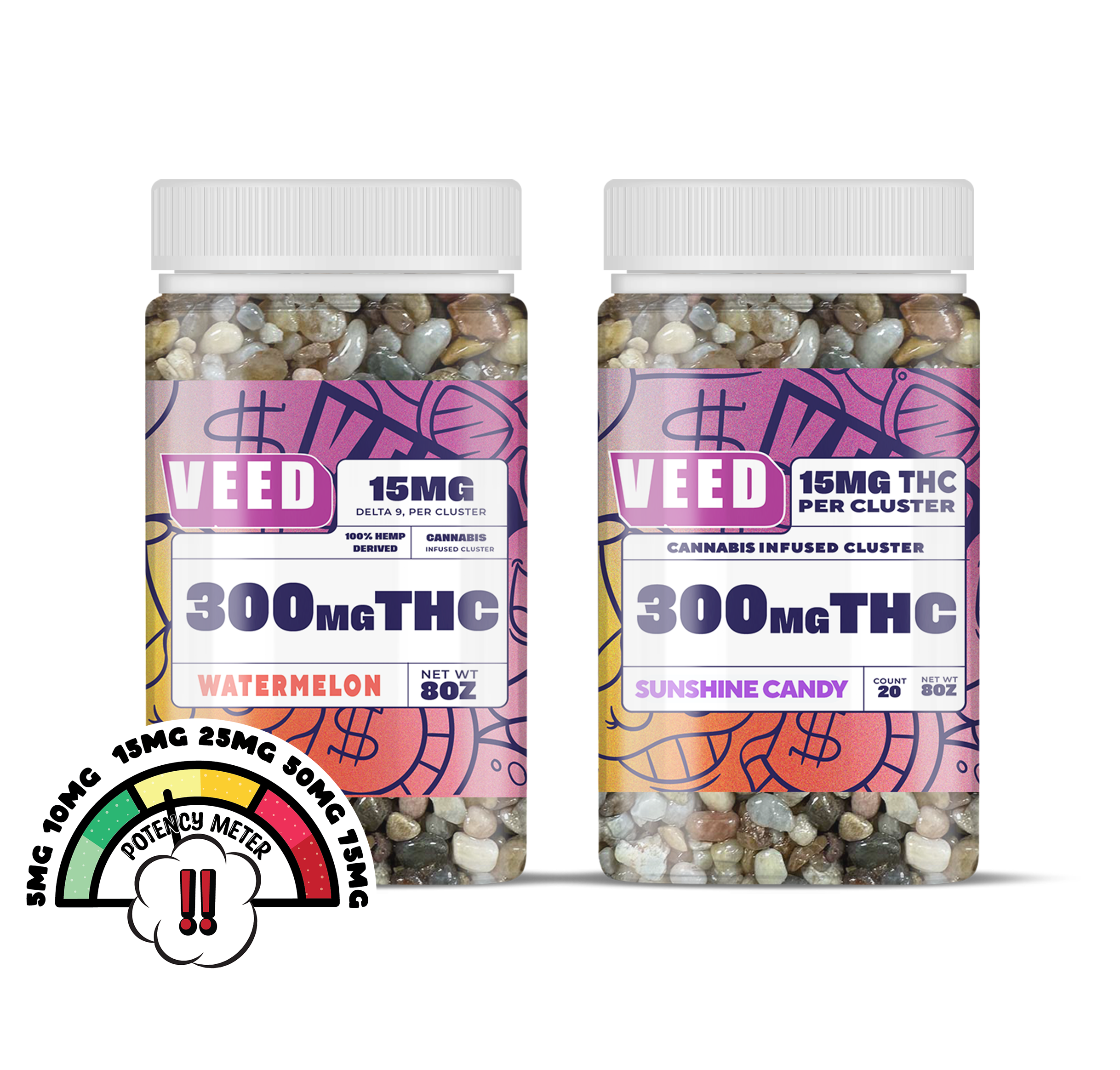 15mg Candy Coated Candy Bundle (Save $25)