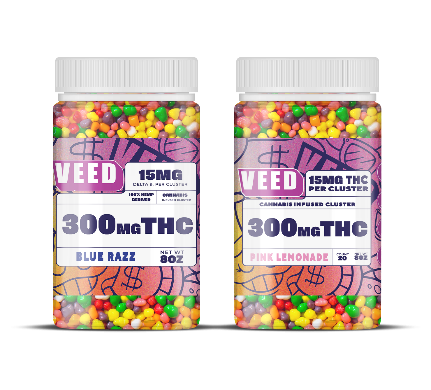 Delta 9 THC Candy Clusters Bundle (Save $25)