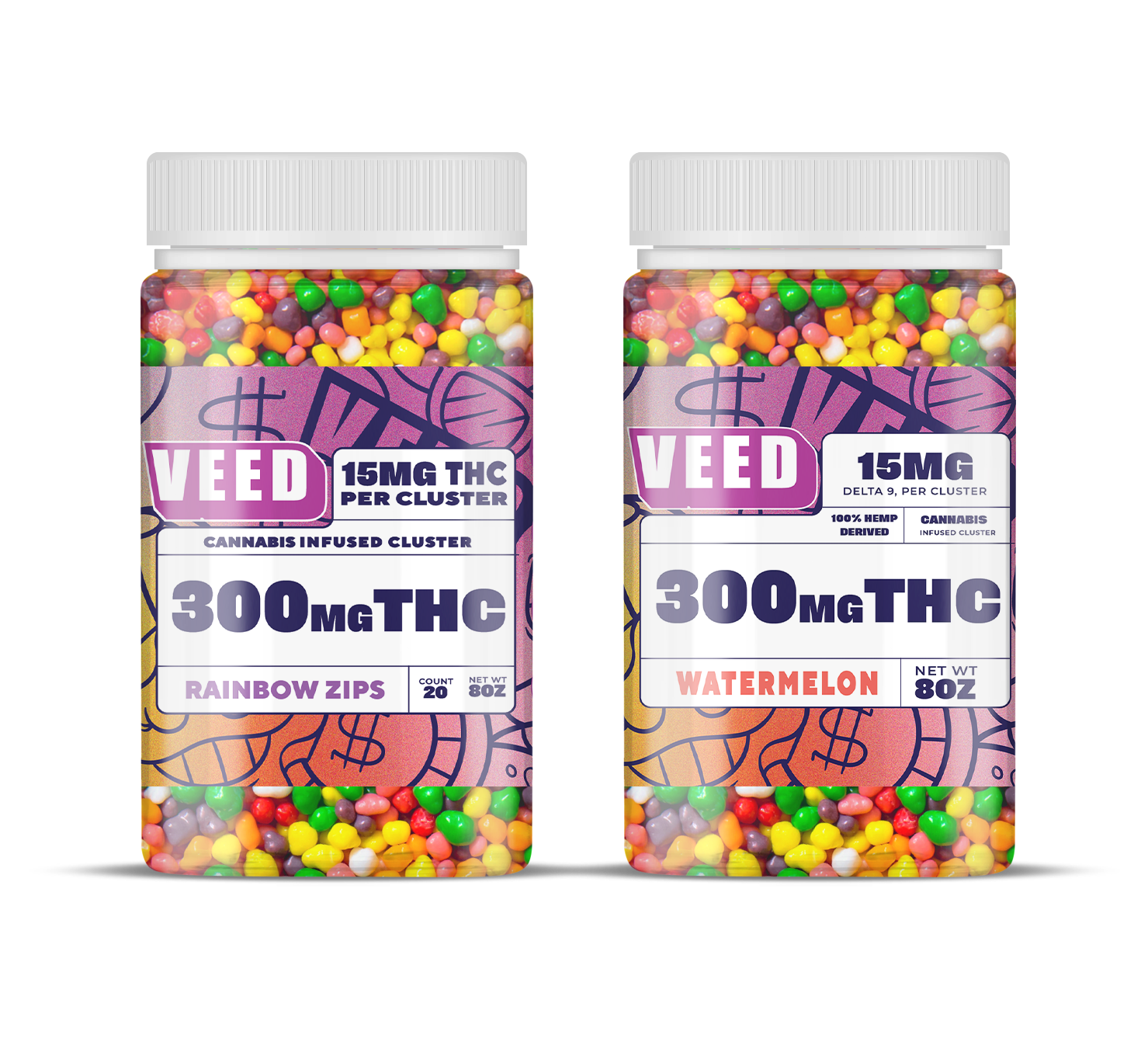 Delta 9 THC Candy Clusters Bundle (Save $25)