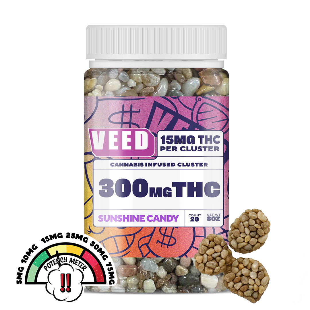 15mg THC Candy Coated Candy