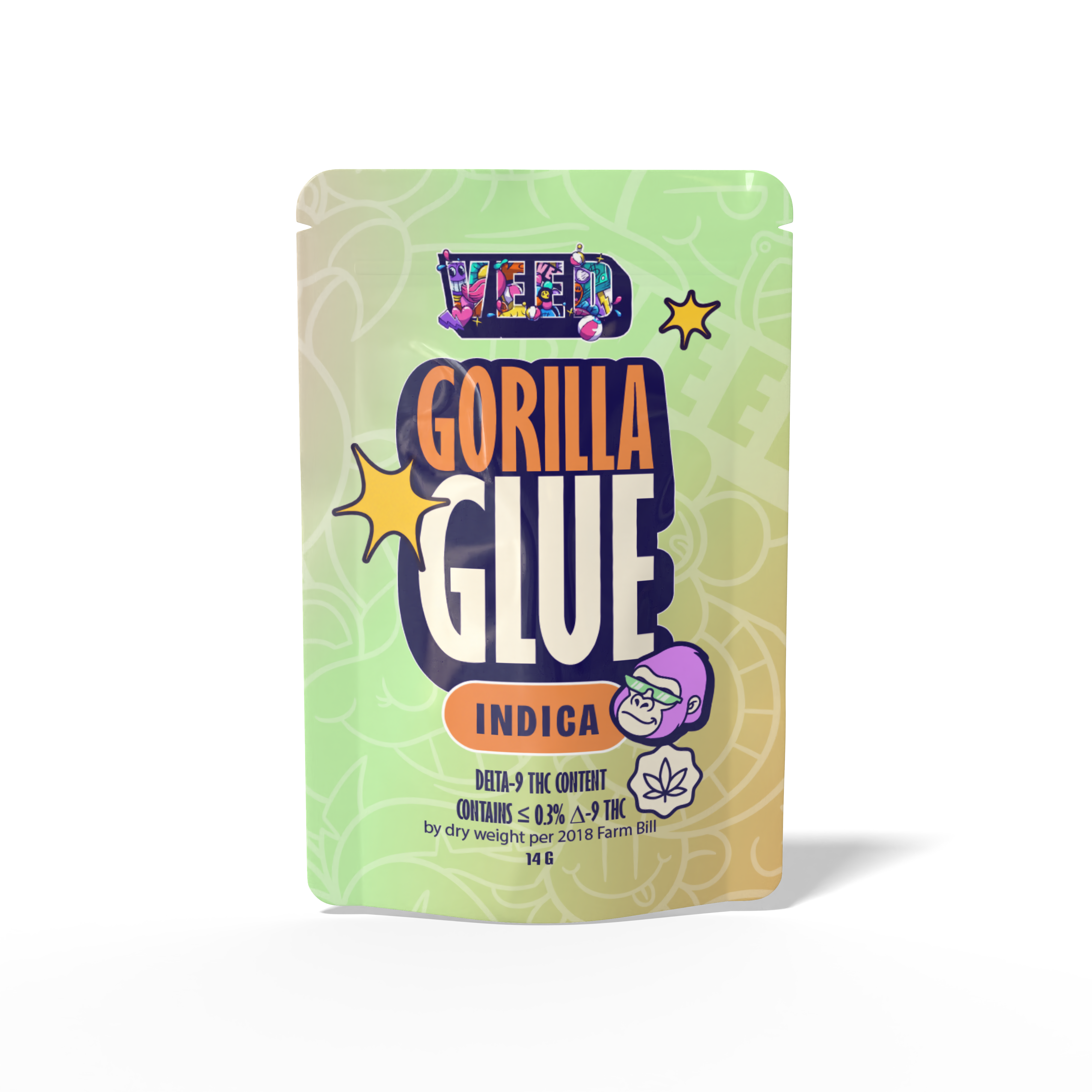Gorilla Glue THCa Flower –  Indica  (High‑Potency THCa Hemp Strain)