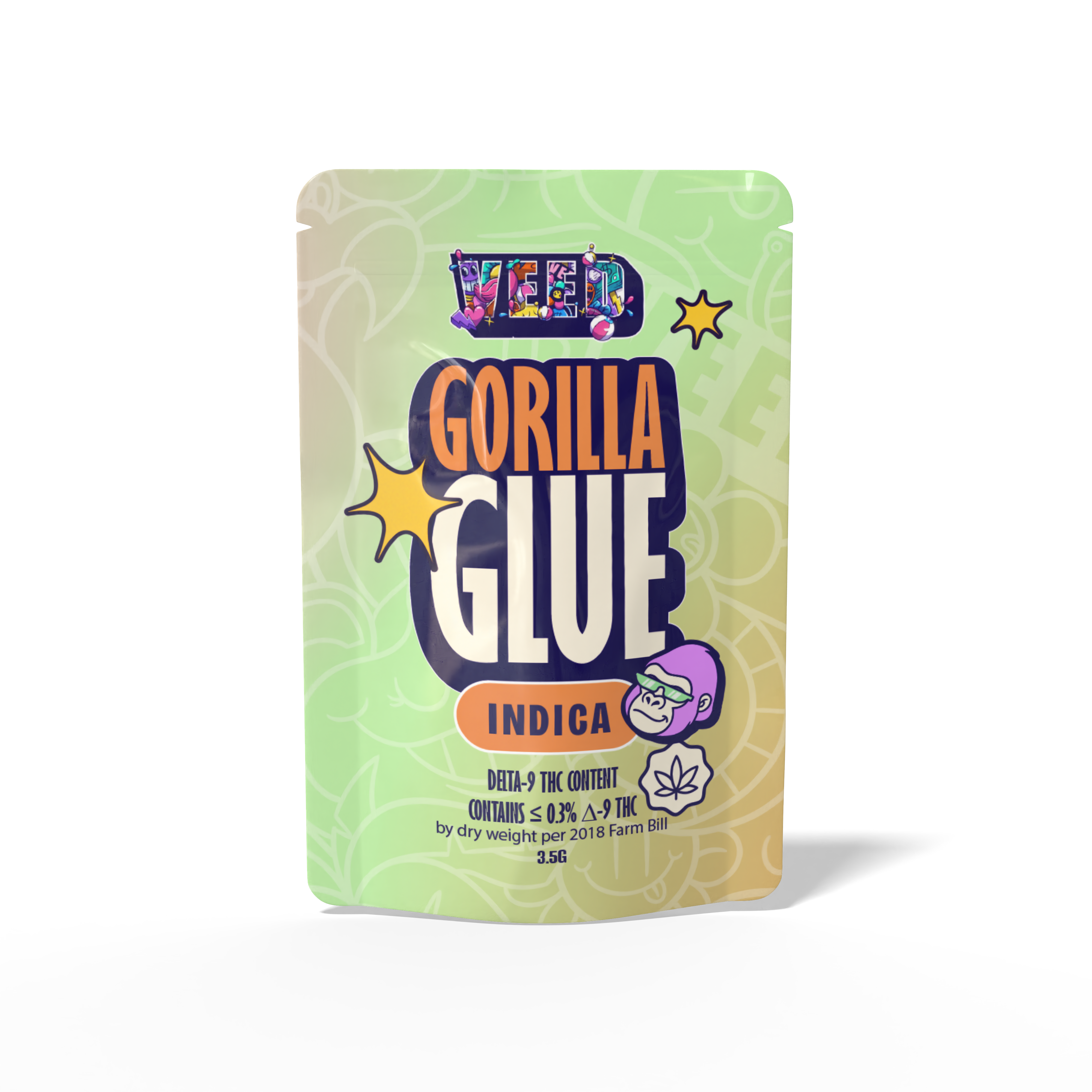 Gorilla Glue THCa Flower –  Indica  (High‑Potency THCa Hemp Strain)