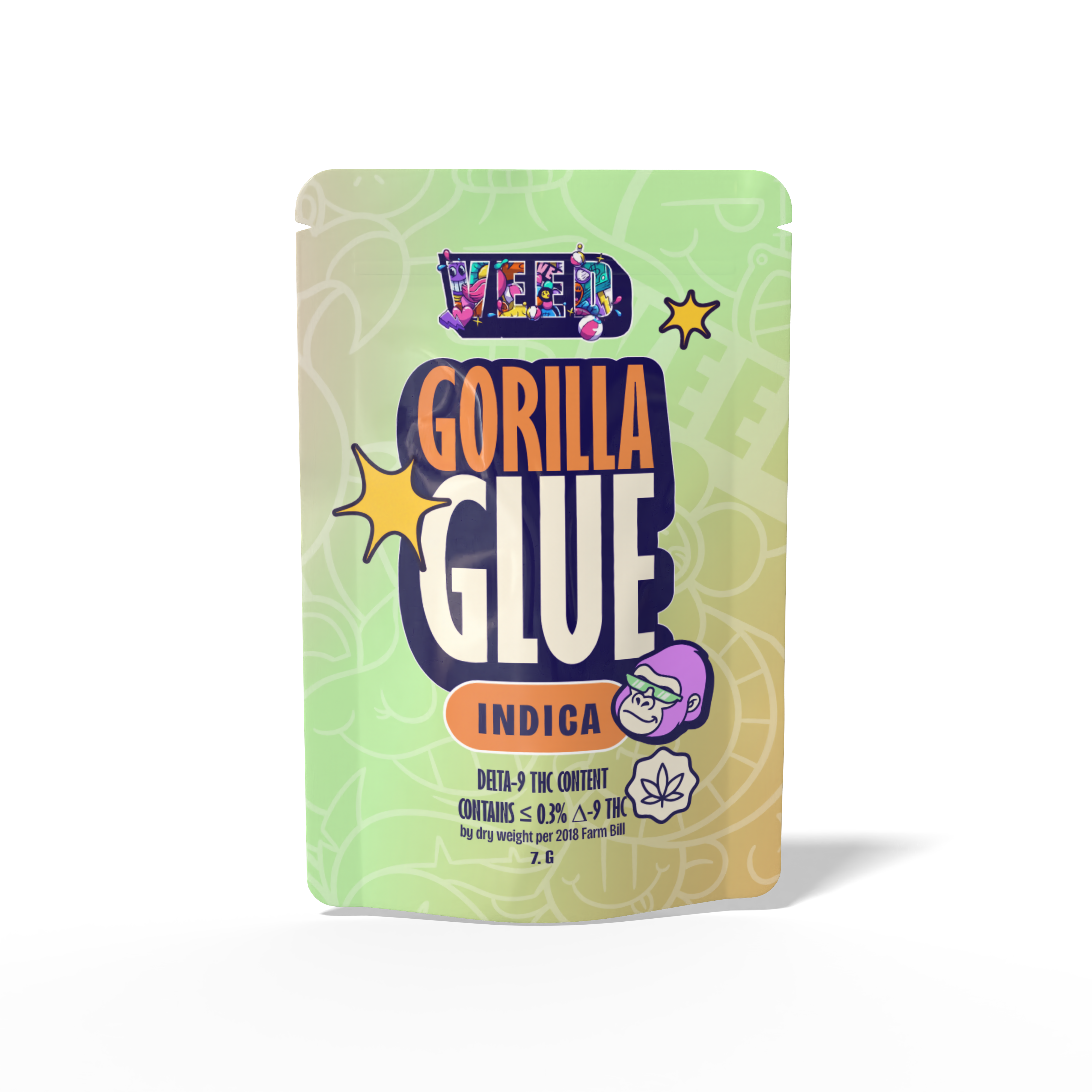 Gorilla Glue THCa Flower –  Indica  (High‑Potency THCa Hemp Strain)