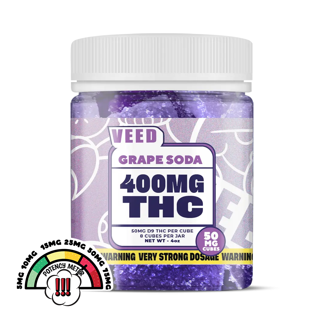 Maximum Strength 50mg THC Gummies