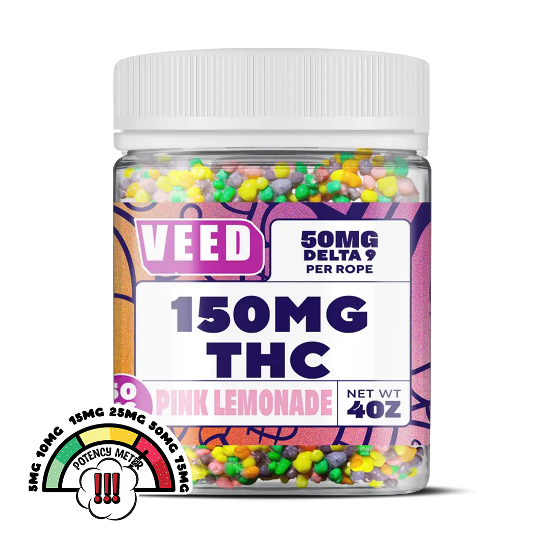 50mg THC Smarty Rope | Way Better Than Nerds Ropes…Cough Cough
