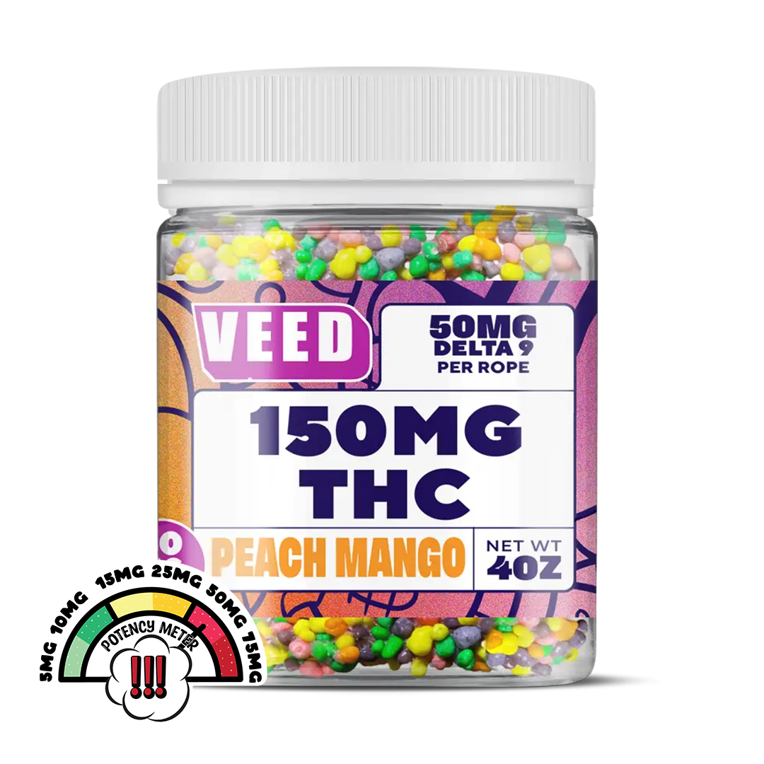 50mg THC Smarty Rope | Way Better Than Nerds Ropes…Cough Cough
