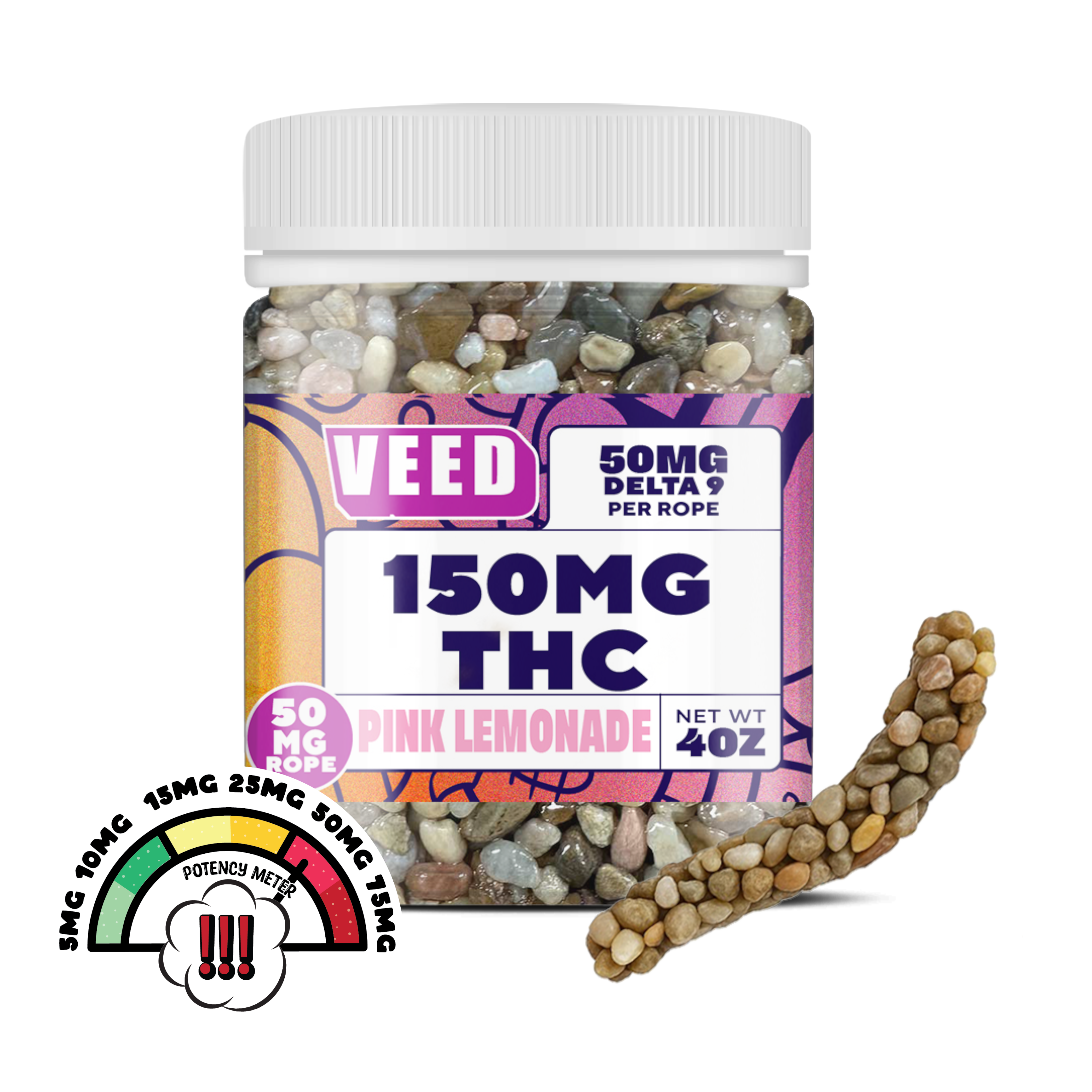 50mg THC Rope | Way Better Than You Know What Ropes…Cough Cough