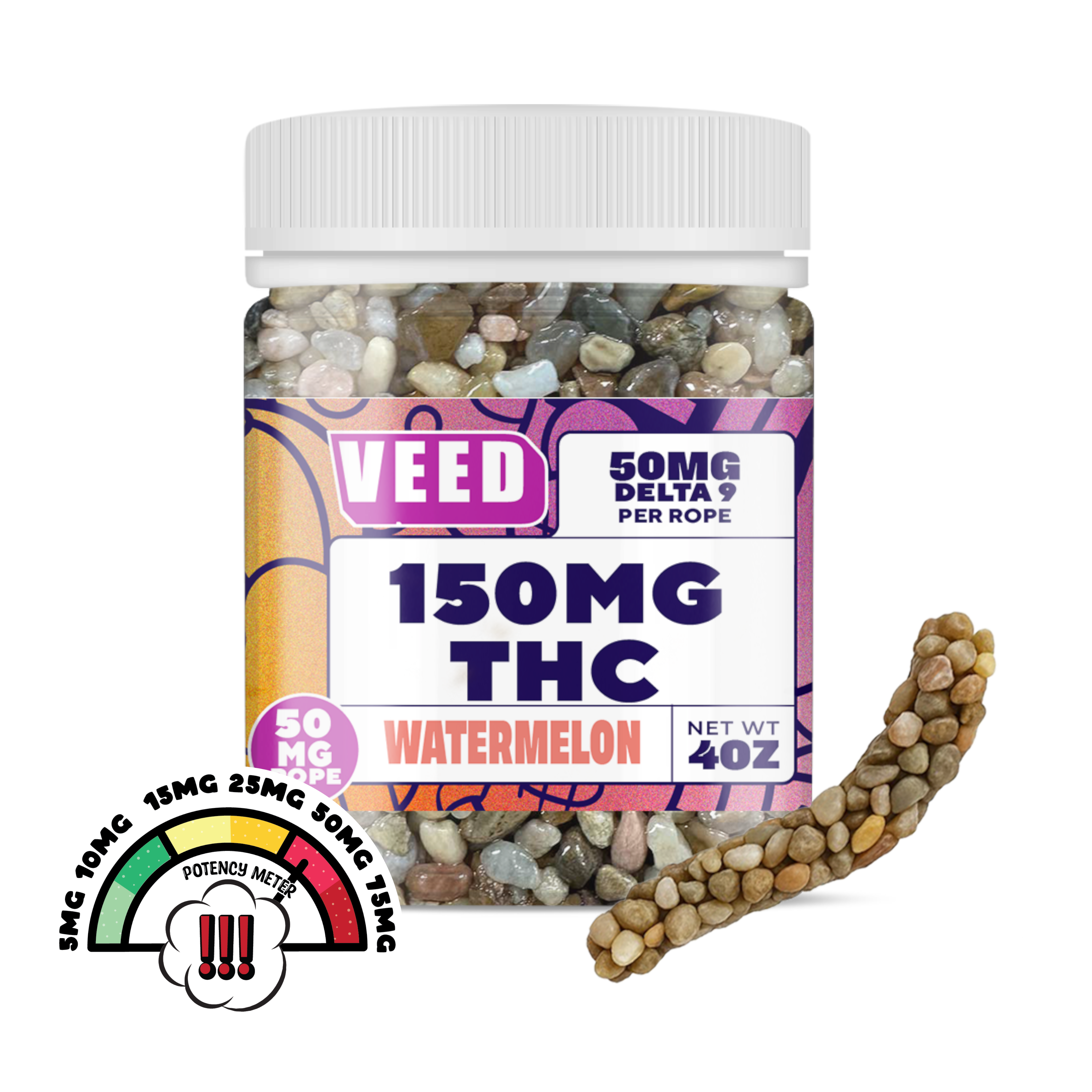 50mg THC Rope | Way Better Than You Know What Ropes…Cough Cough