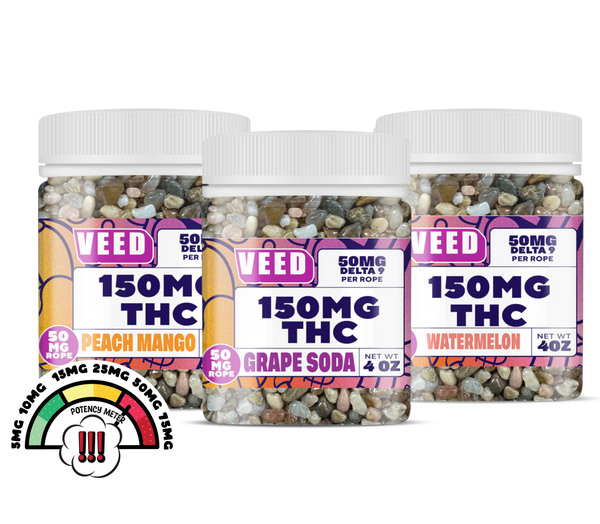 THC Ropes Bundle | Way Better Than Gummy Ropes…Cough Cough