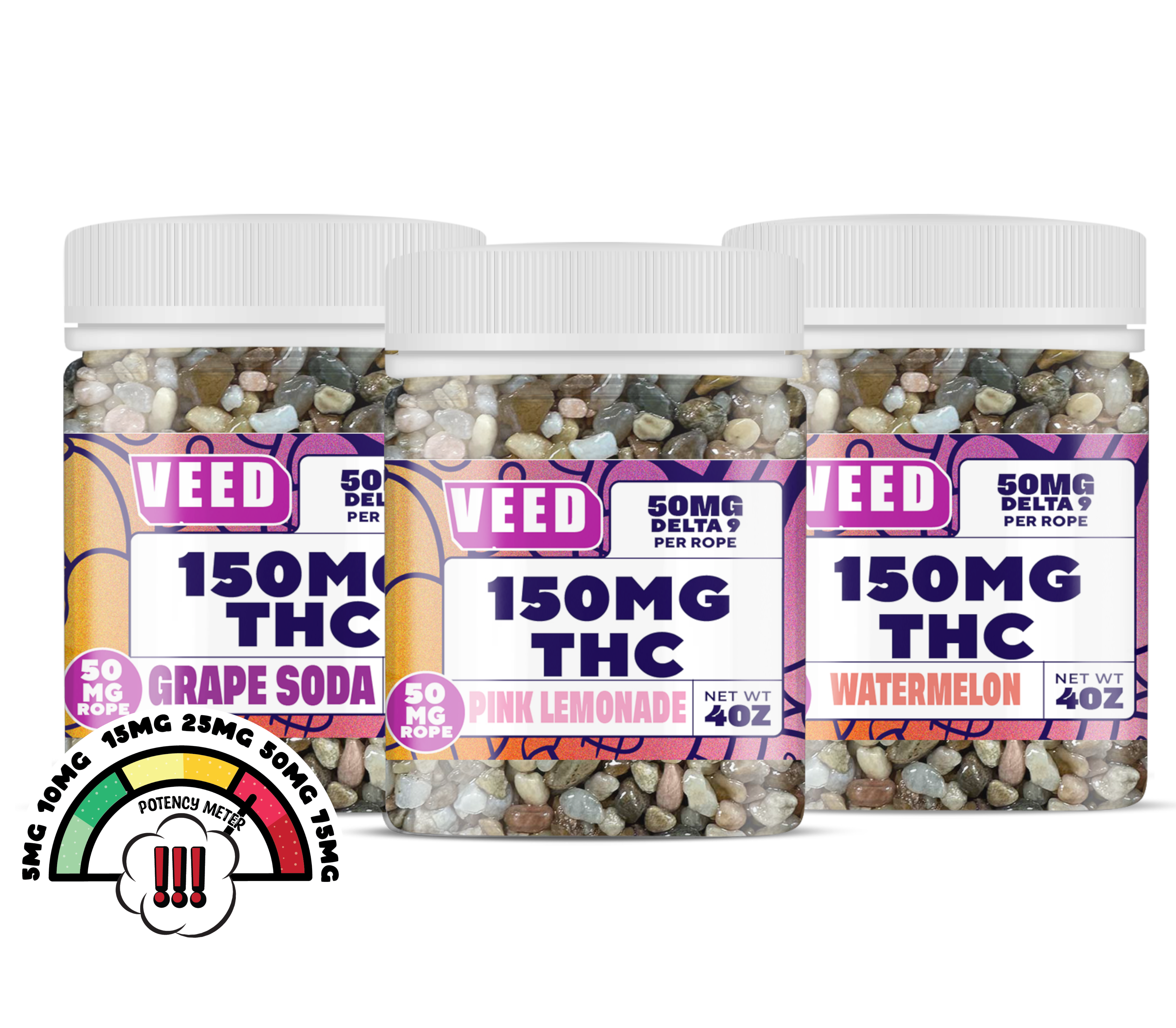 THC Ropes Bundle | Way Better Than Gummy Ropes…Cough Cough