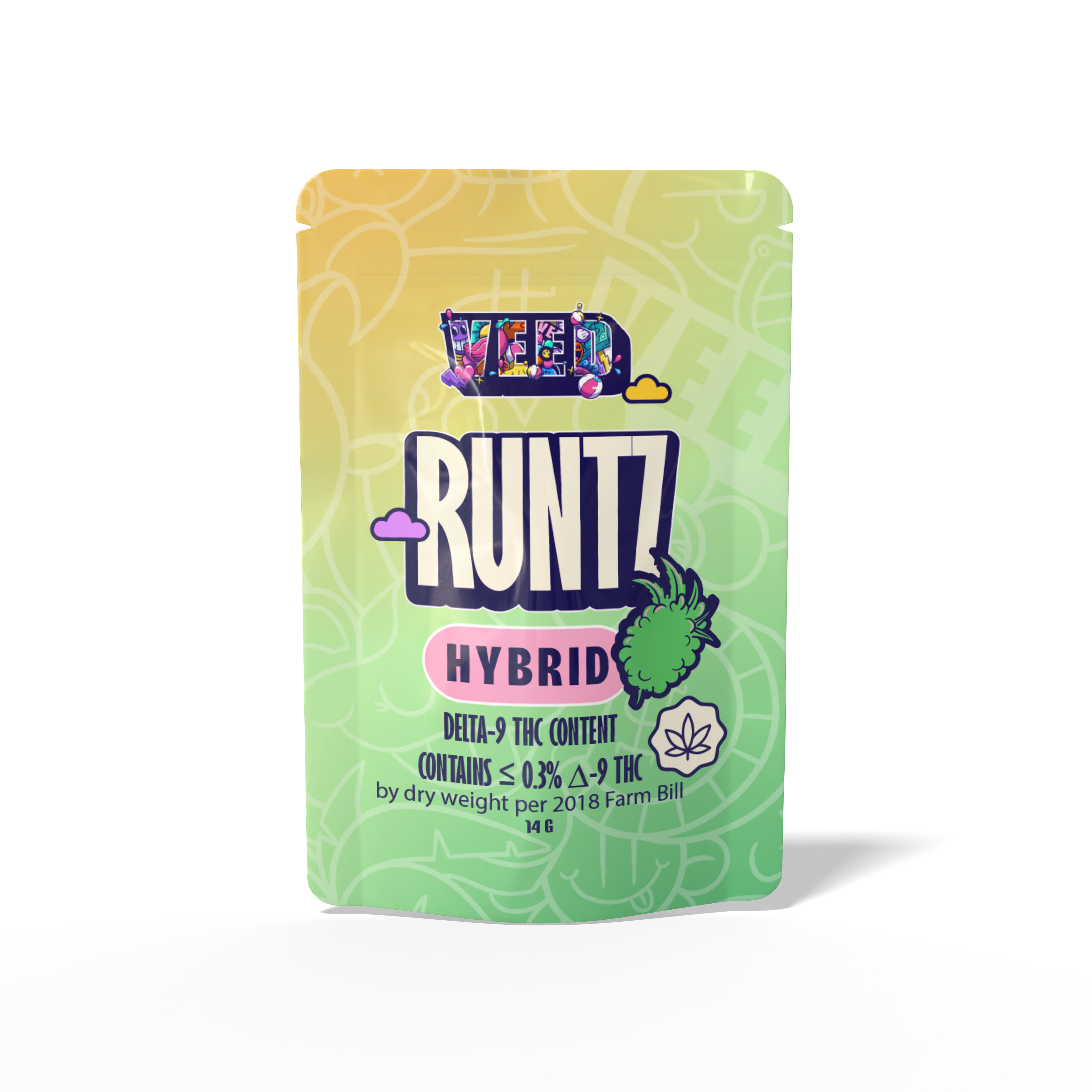 Runtz THCa Flower – Hybrid   (High‑Potency THCa Hemp Strain)