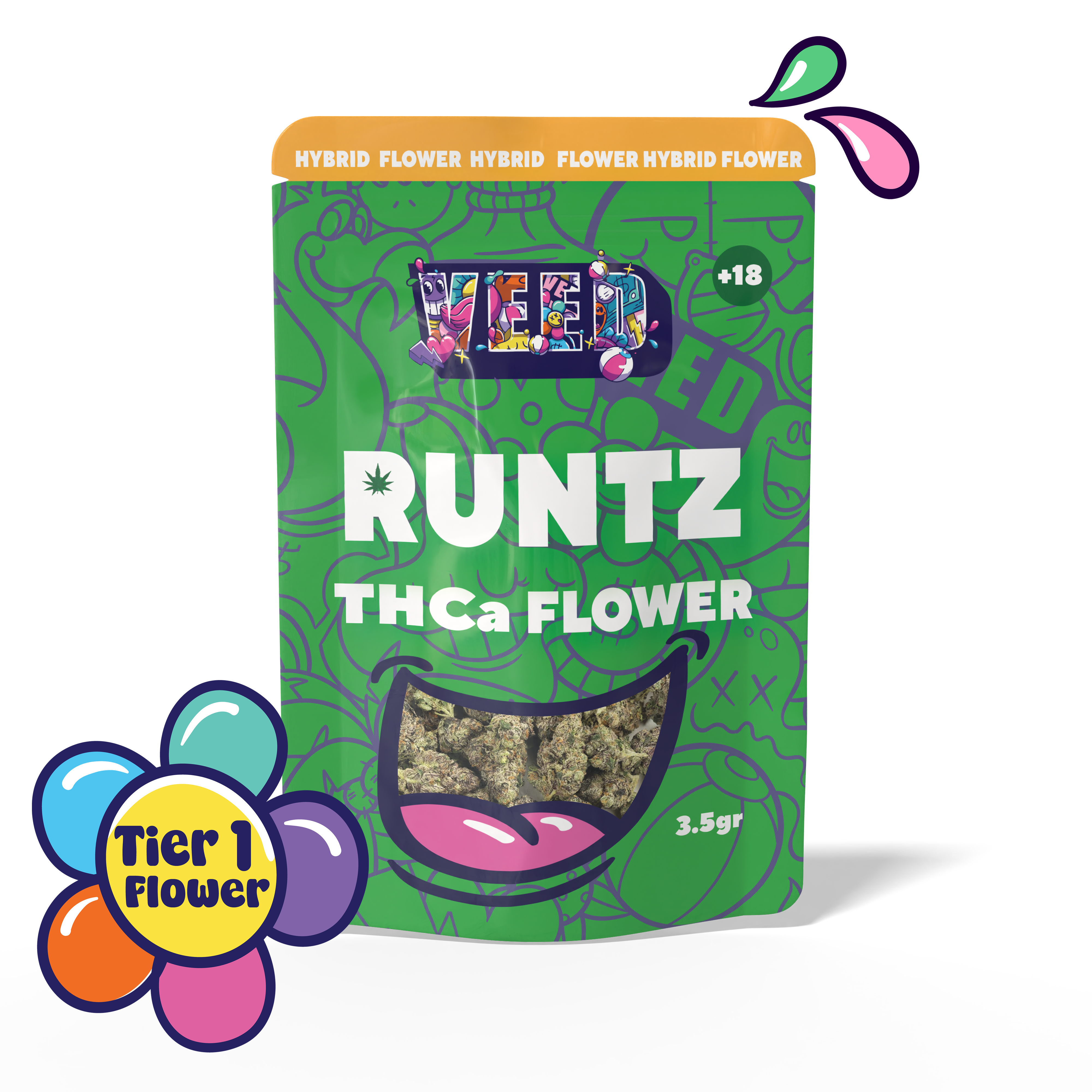 Runtz THCa Flower – Hybrid   (High‑Potency THCa Hemp Strain)