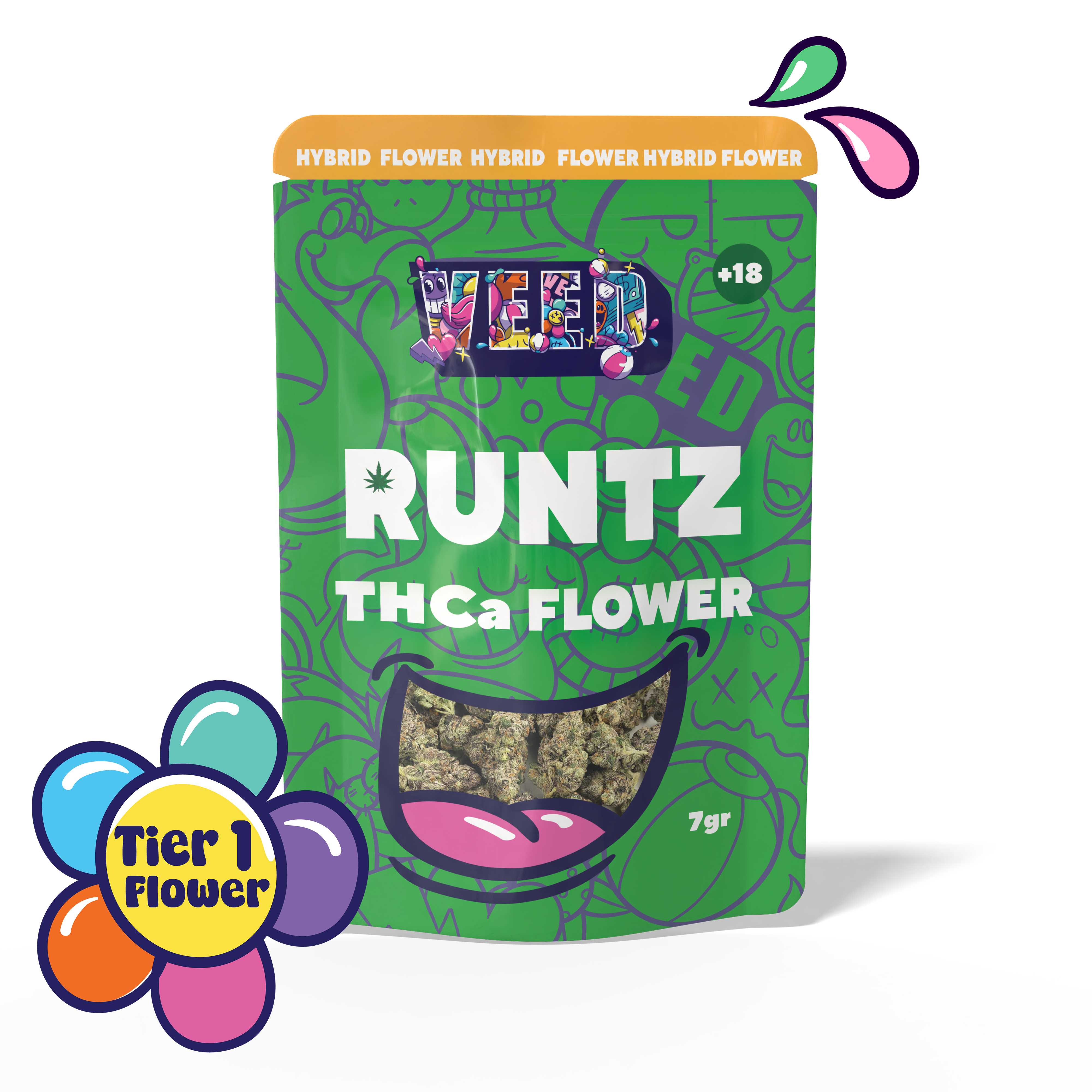 Runtz THCa Flower – Hybrid   (High‑Potency THCa Hemp Strain)