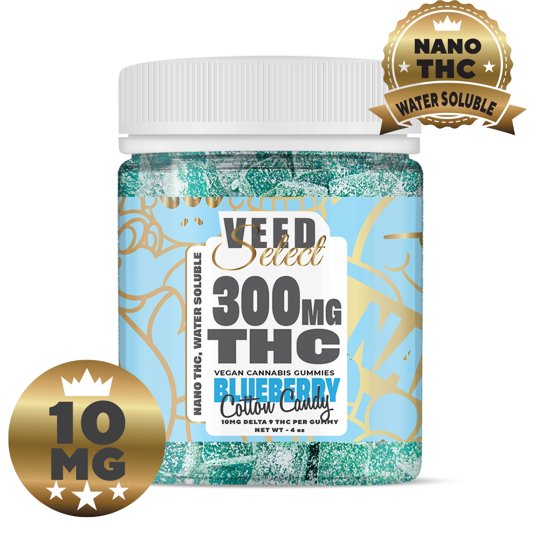 10mg Nano THC Gummies | Rapid Onset Sativa Edibles | Share Size