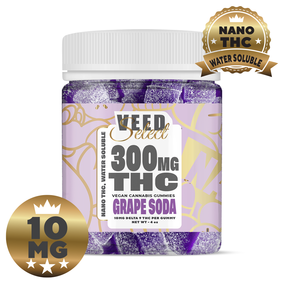 10mg Nano THC Gummies | Rapid Onset Sativa Edibles | Share Size