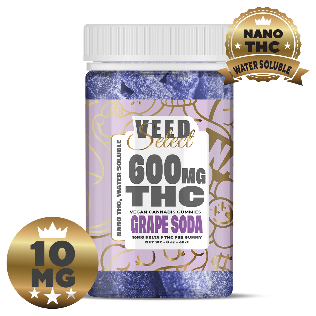 10mg Nano THC Gummies | Rapid Onset Sativa Edibles | Share Size