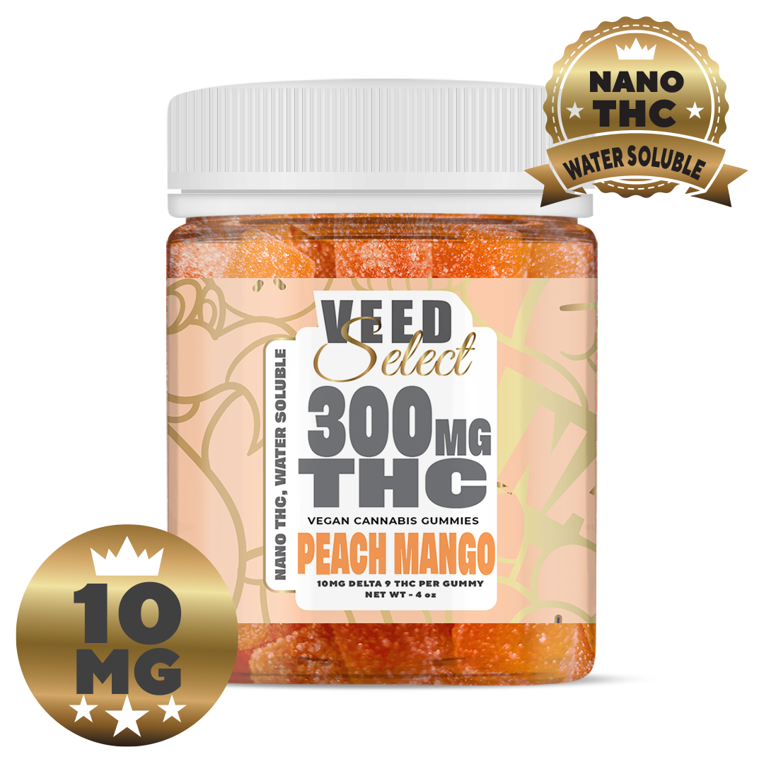 10mg Nano THC Gummies | Rapid Onset Sativa Edibles | Share Size