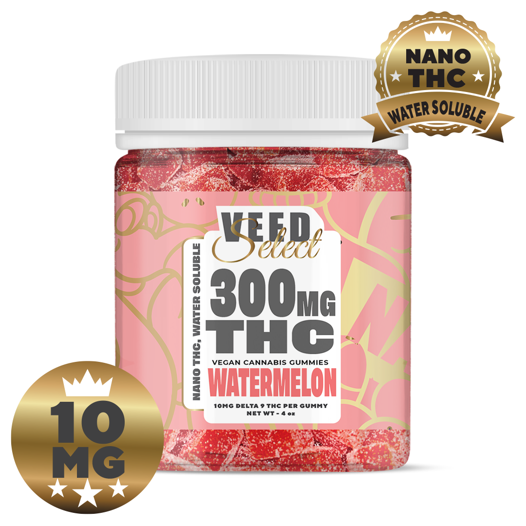 10mg Nano Fast Acting THC Gummies | 30 & 60 ct Edibles | VEED SELECT ...