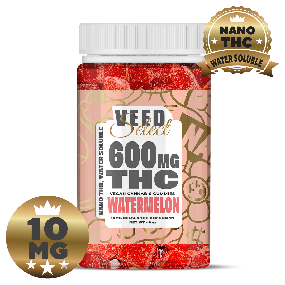 10mg Nano THC Gummies | Rapid Onset Sativa Edibles | Share Size