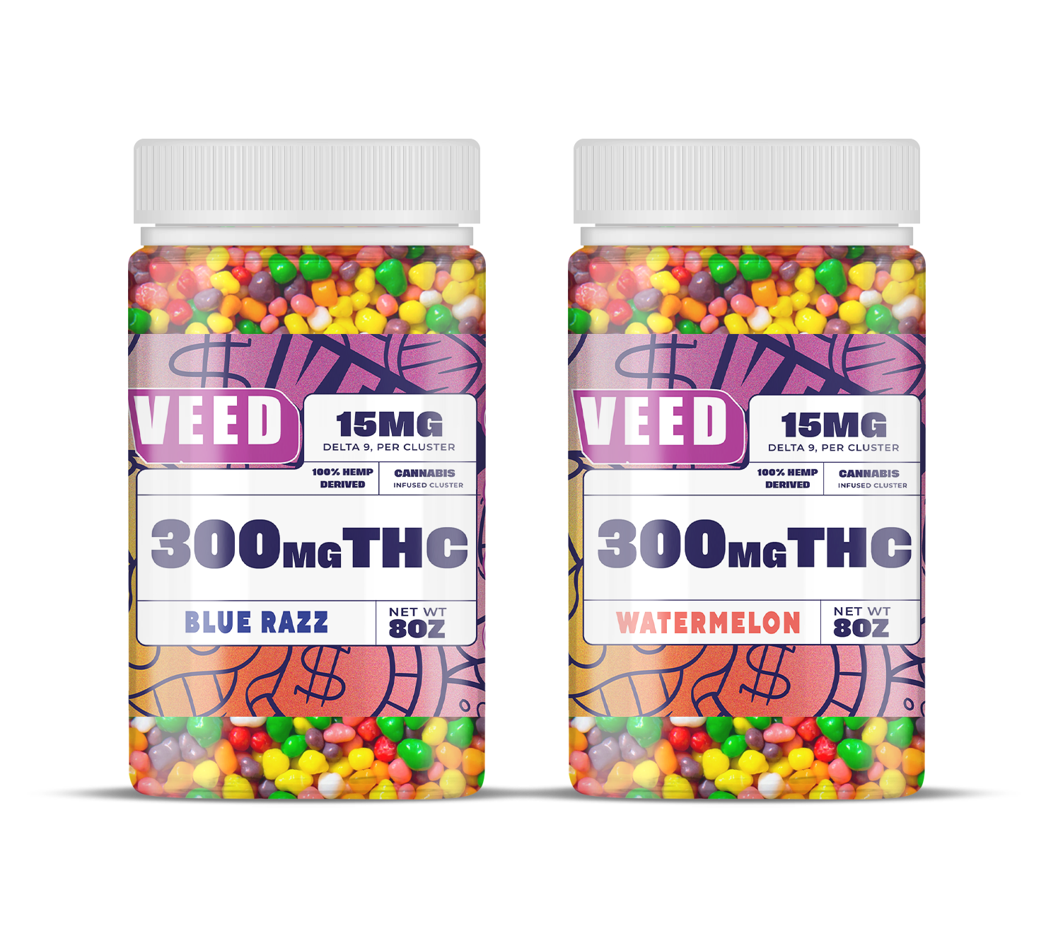 Delta 9 THC Candy Clusters Bundle (Save $25)