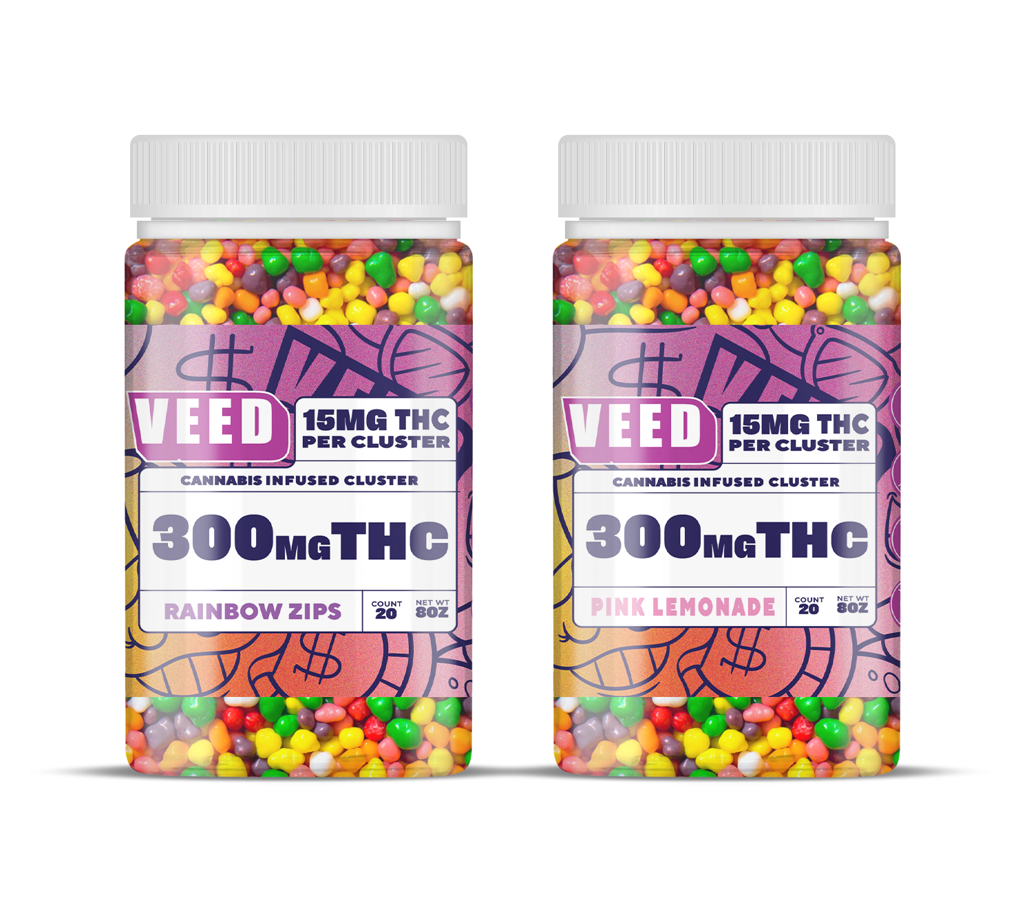 Delta 9 THC Candy Clusters Bundle (Save $25)