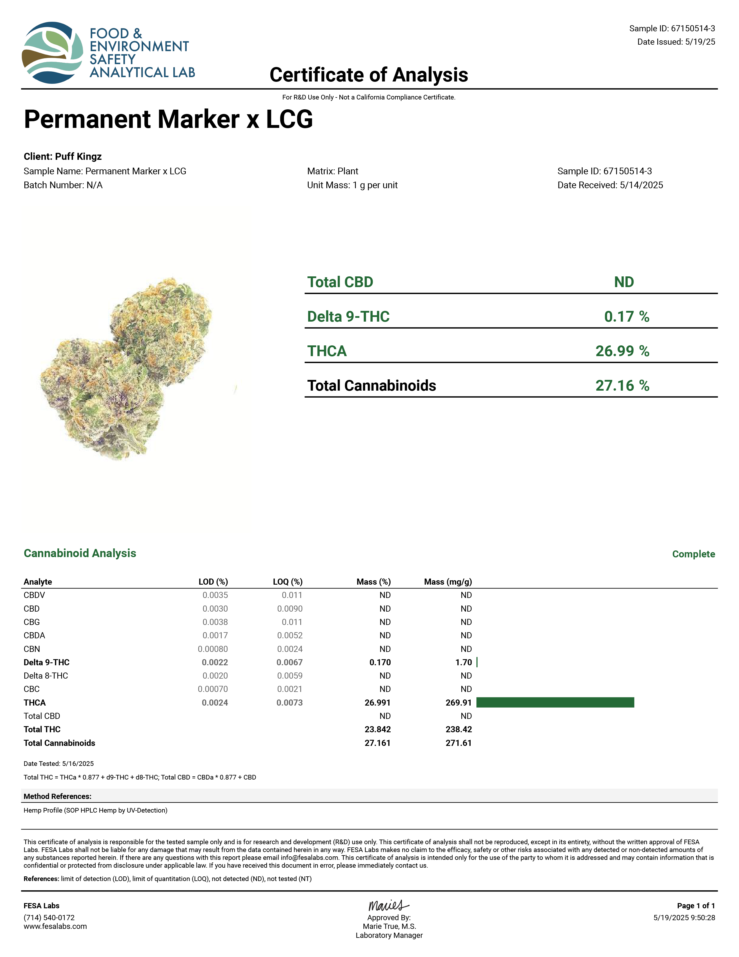 Blue Dream THCa Flower – Sativa  (High‑Potency THCa Hemp Buds)